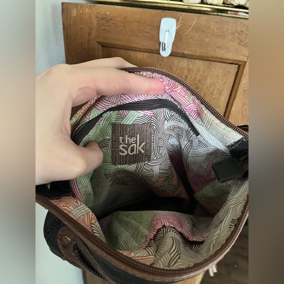 The Sak Laurel Crossbody Dark Brown Leather - Picture 7 of 8